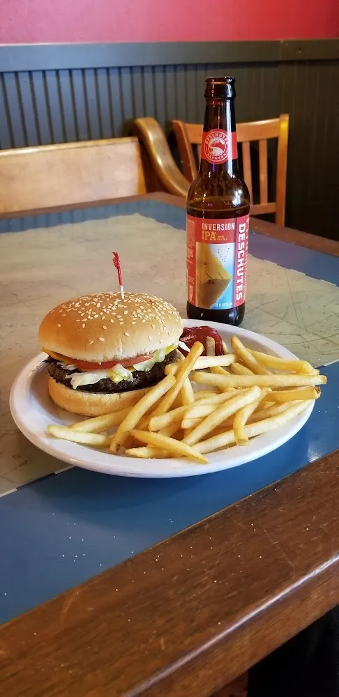 Cheeseburger and Fries